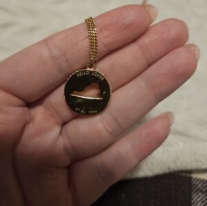 Kate Spade Virginia Gold Pendant Necklace